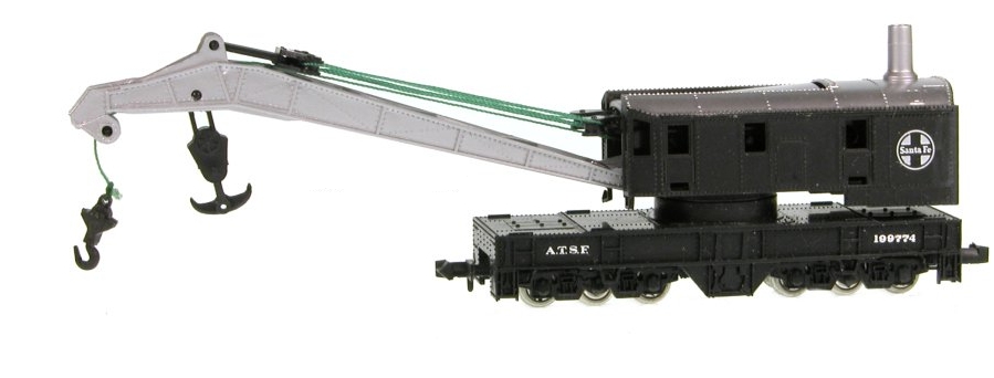 AT&SF MOW - 250 Ton Crane - Bachmann 46612